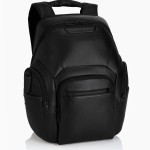 Zaino  PORSCHE DESIGN ROADSTER EVO M espandibile pelle nero